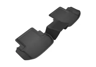 3D MAXpider Kagu 2nd Row Floormats For 18-20 Mercedes E-Class Coupe C238 - Black